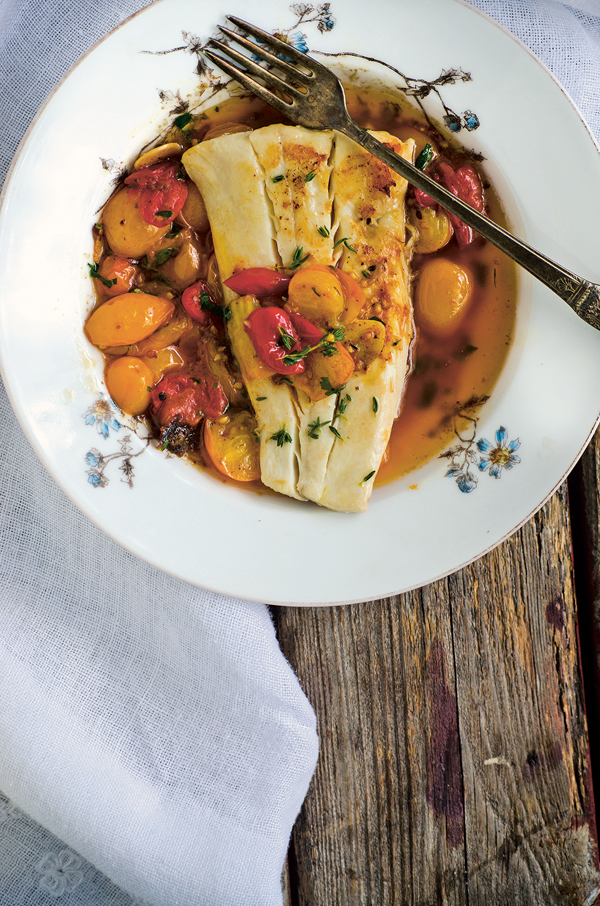 Ina garten halibut with tomatoes Cook and Post