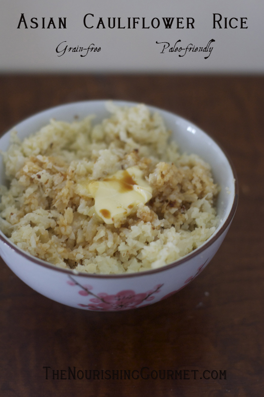 Asian Cauliflower Rice is a delicious grain-free alternative.