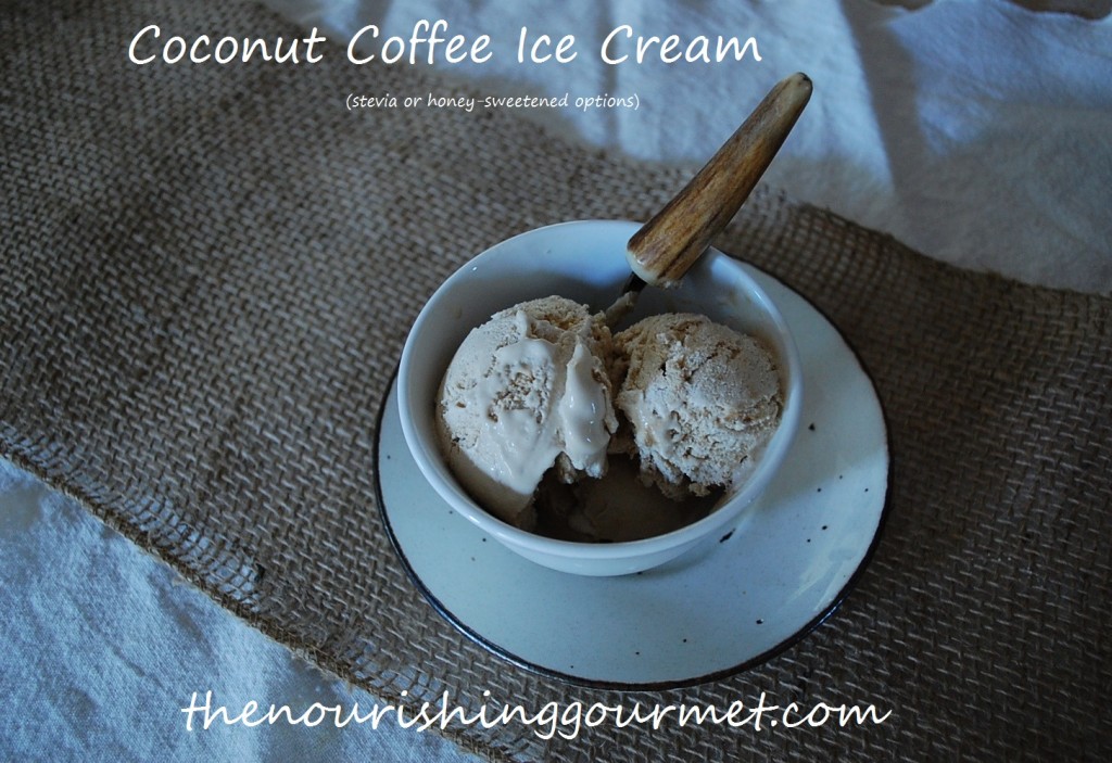 Coconut and coffee swirl magnificently together in this creamy, frosty, super-rich ice cream.