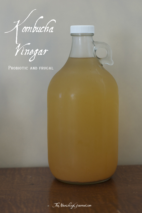 How to make kombucha vinegar
