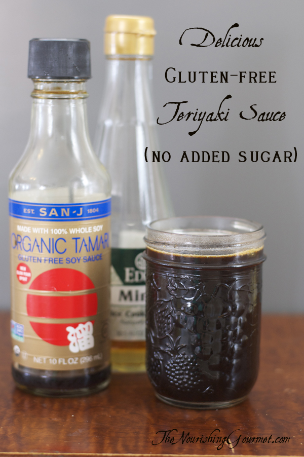 Teriyaki Sauce - use to marinate chicken wings, drizzle over rice and-or veggies, and more!