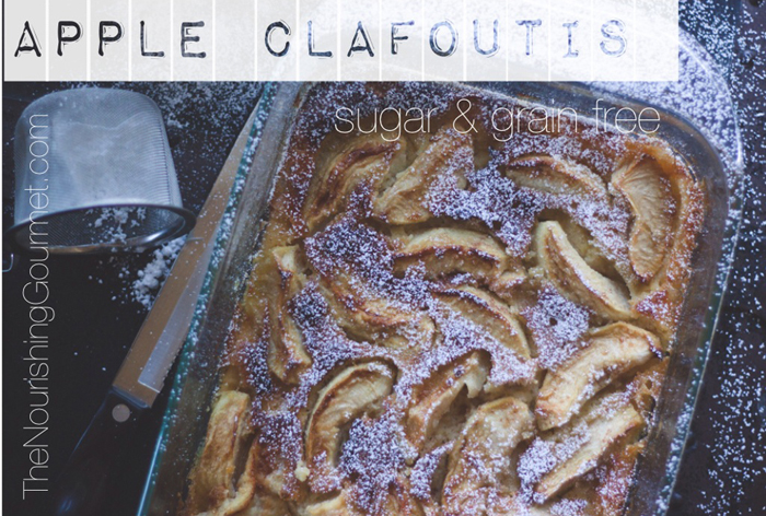 Apple Clafoutis (grain-free and naturally sweetened)