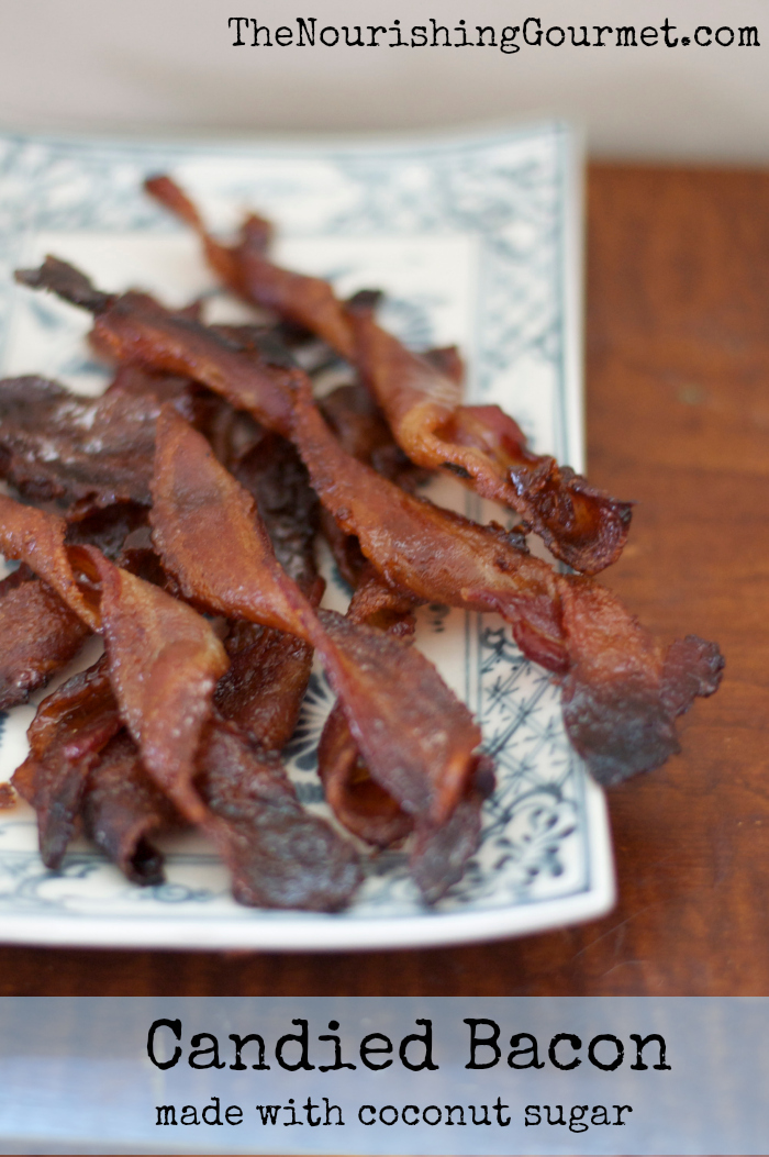 Candied Bacon, with coconut sugar