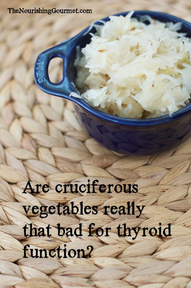 Avoiding raw cruciferous vegetables is often recommended for protecting our thyroid or helping it heal. But does research back that up? 