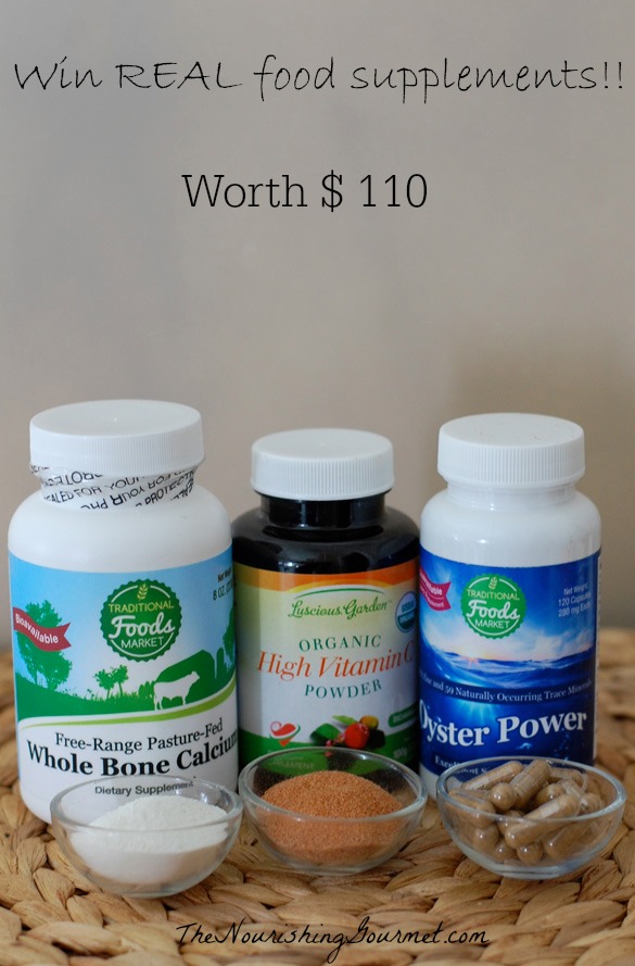 Real food supplements giveaway!