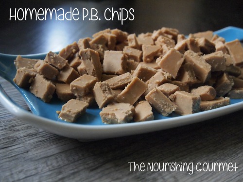 Super-Easy Homemade Peanut Butter Chips - The Nourishing Gourmet