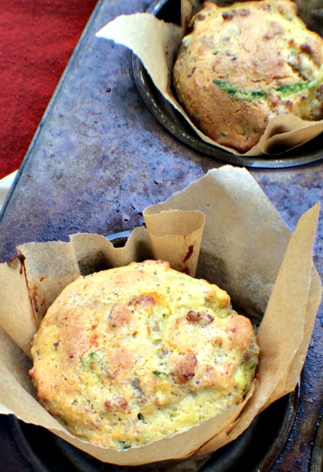 Good for both breakfast and snaking. These delicious grain free savory  muffins are protein-rich, nut-free, and amazing in flavor!  -- The Nourishing Gourmet