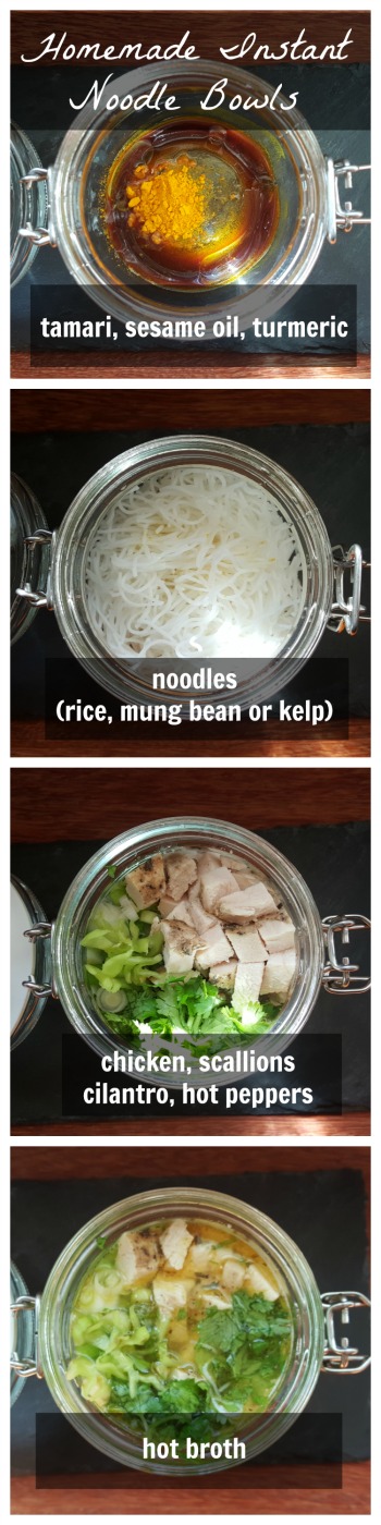 Homemade Instant Noodle Bowls - The Nourishing Gourmet