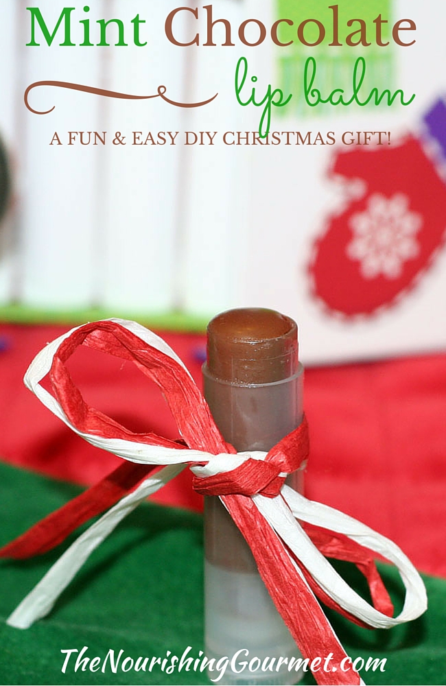 Mint Chocolate Lip Balm: A Fun and Easy DIY Christmas Gift Idea!