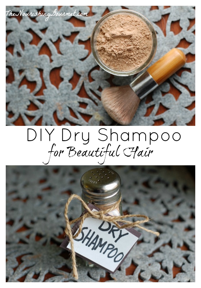All Natural DIY Dry Shampoo for Beautiful Hair - This easy, 2 ingredient recipe not only works fabulously, but it's inexpensive to make as well!  (Makes a great DIY beauty gift too!) --- The Nourishing Gourmet All Natural DIY Dry Shampoo for Beautiful Hair - This easy, 2 ingredient recipe not only works fabulously, but it's inexpensive to make as well!  (Makes a great DIY beauty gift too!) --- The Nourishing Gourmet 