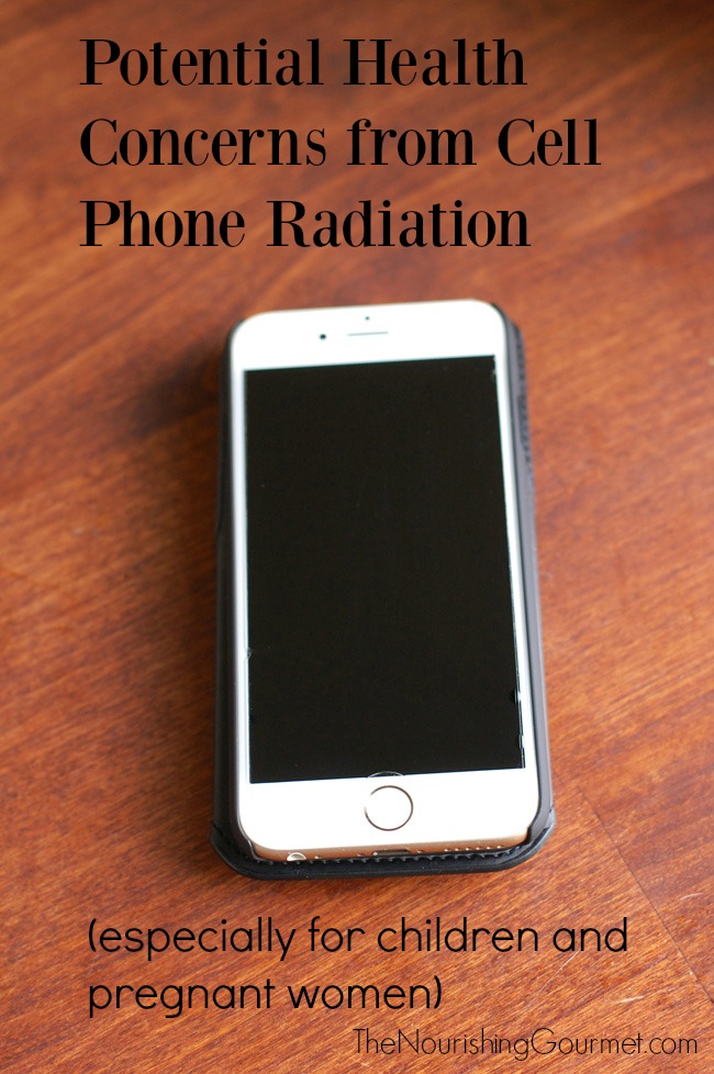 Some studies have some serious things for us to think about regarding cell phone radiation - but there are easy things we can do to lower our exposure too! Read this article for more (it's the last point on the article). --  The Nourishing Gourmet 