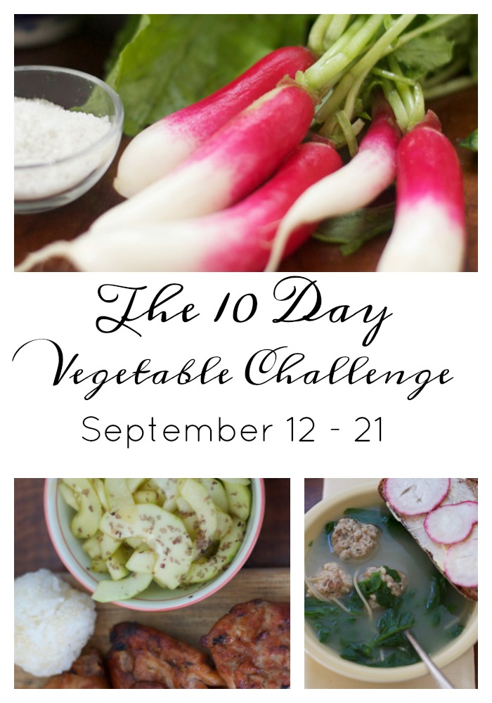 We all know we should eat more vegetables. Join this email challenge to get started! -- The Nourishing Gourmet