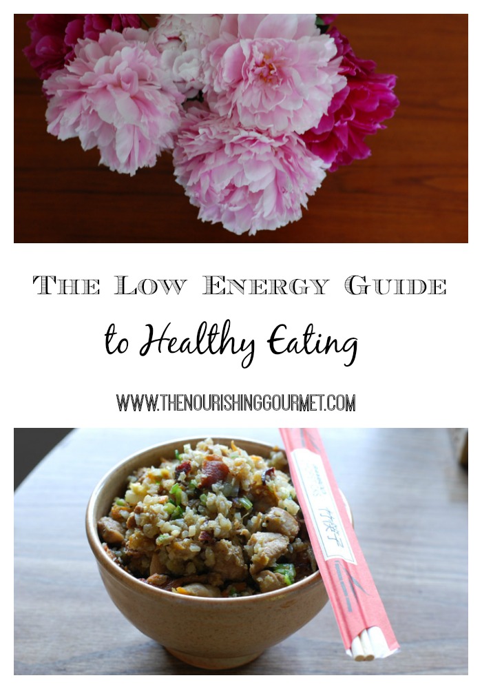 When you feel the worst, you need to eat the best. But how can you manage it when you have chronic health issues or low energy (or are simply busy). This series seeks methods to make eating healthy easier on us. --- The Nourishing Gourmet