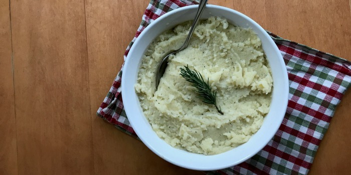 These creamy mashed potatoes made in the Instant Pot are flavorful, easy, and lip-smacking good! Dairy-free options, as well. -- The Nourishing Gourmet