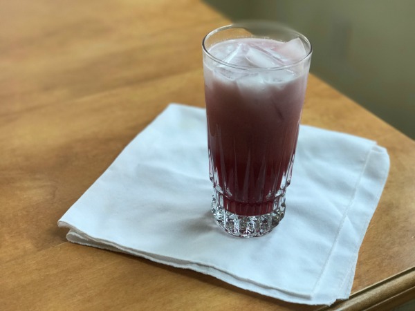 This healthy but sophisticated drink is delicious as well as beautiful. Antioxidant rich and only three ingredients! -- The Nourishing Gourmet