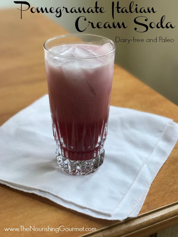This healthy but sophisticated drink is delicious as well as beautiful. Antioxidant rich and only three ingredients! -- The Nourishing Gourmet 